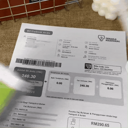 Smart energy-saving box –⚡️ save at least 40% 📉on your electricity bill each month.